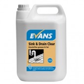 Sink & Drain Clear Grease and Fat Emulsifier