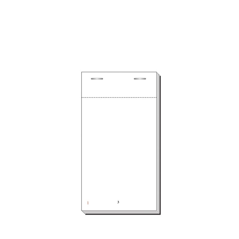 Single Leaf Check Pad